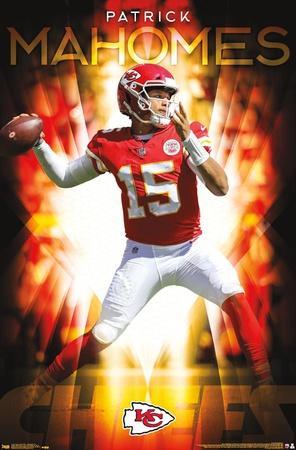 NFL Kansas City Chiefs - Patrick Mahomes II 18 Premium Poster