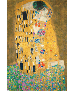 The Kiss by Gustav Limt