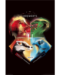 The Wizarding World: Harry Potter - Hogwarts House Crests