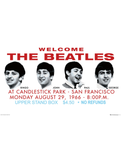 The Beatles - Candlestick Park Landscape