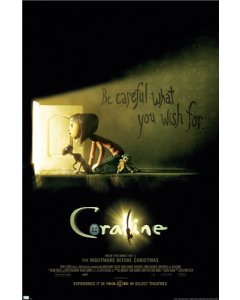 Coraline - Be Careful One Sheet