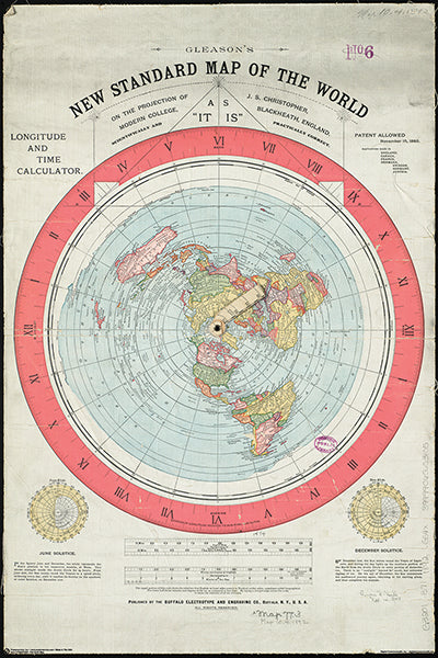 FLAT EARTH MAP