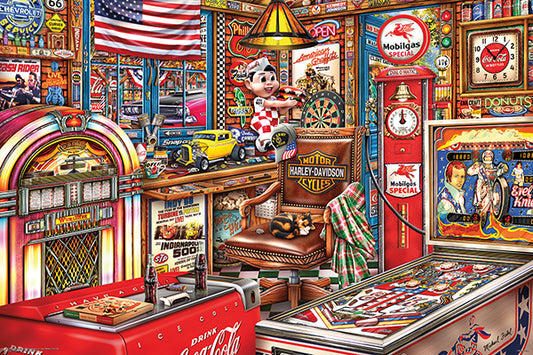 VINTAGE MAN CAVE
