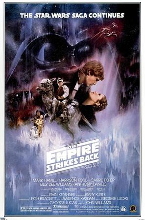 24X36 Star Wars: The Empire Strikes Back - One Sheet 2 Premium Poster