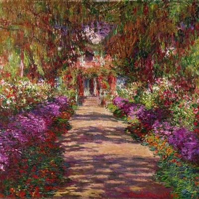 A Pathway in Monet's Garden, Giverny, 1902