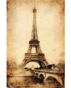The Eiffel Tower - Rustic