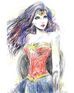 DC Comics - Wonder Woman - Sketch