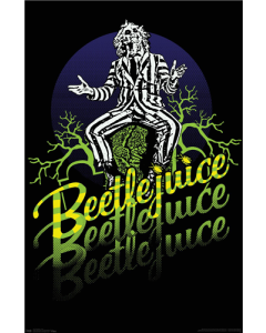 Beetlejuice - Yellow and Green Neon