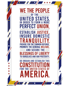 The United States Of America - Constitution Preamble