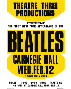 The Beatles - Carnegie Hall