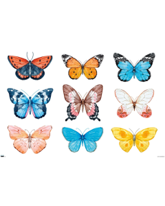 Watercolor Butterflies