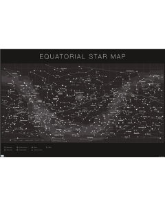 Astrology - Equatorial Star Map