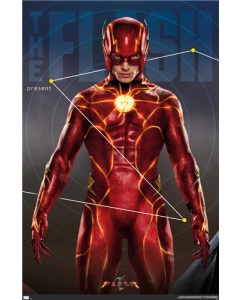 DC Comics Movie The Flash - The Flash Triptych