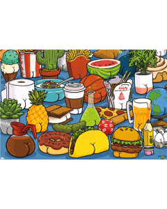 Brian Cook: Butts on Things - Food