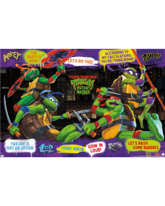 Teenage Mutant Ninja Turtles: Mutant Mayhem - Phrases