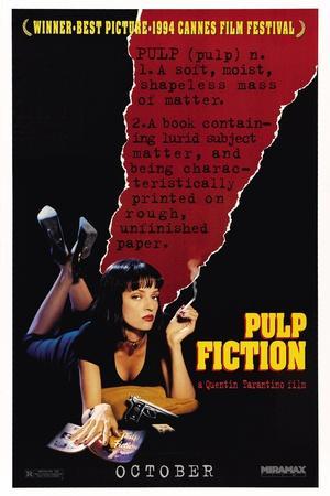 Pulp Fiction Movie Poster (1994)