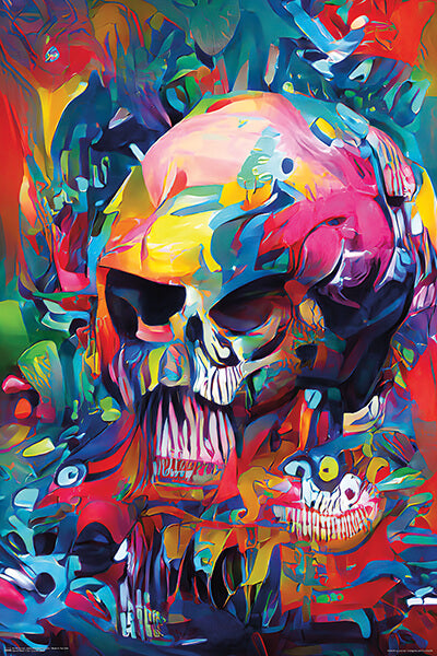 COLORFUL SKULL