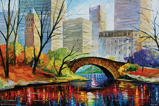 CENTRAL PARK BY LEONID AFREMOV