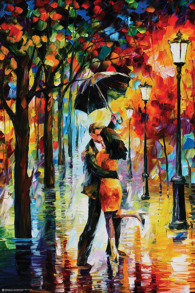 DANCE UNDER THE RAIN BY LEONID AFREMOV