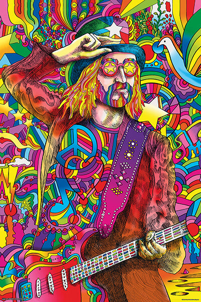 HIPPIE GUITAR PLAYER