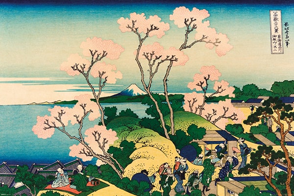 HOKUSAI - GOTEN-YAMA HILL