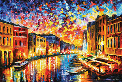 VENICE GRAND CANAL BY LEONID AFREMOV